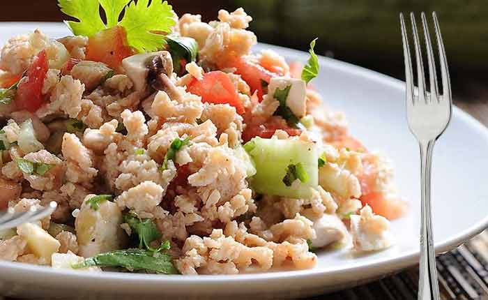 ceviche de soya para diabéticos