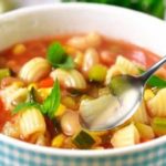 Sopa Minestrone para Diabéticos.